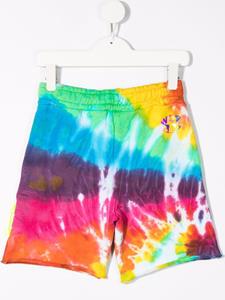 Barrow kids Shorts met tie-dye print - Groen