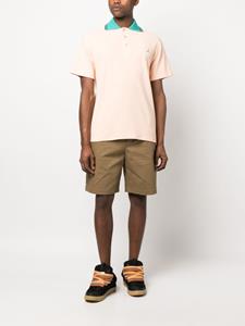 Maison Kitsuné Poloshirt met logopatch - Oranje