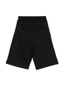 balmainkids Balmain Kids Shorts met logoprint - Zwart