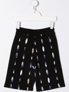 marceloburloncountyofmilankids Marcelo Burlon County Of Milan Kids Trainingsshorts met katoenmix - Zwart
