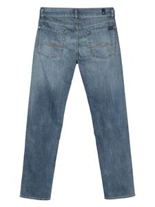 7forallmankind 7 For All Mankind Mid waist slim-fit jeans - Blauw