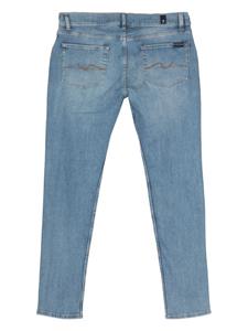 7forallmankind 7 For All Mankind Mid waist slim-fit jeans - Blauw