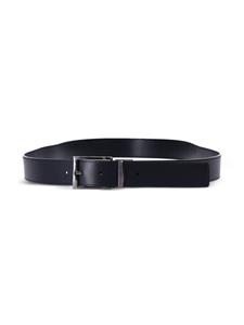 emporioarmani Emporio Armani Leren gespriem - Zwart