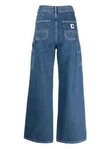 carharttwip Carhartt WIP Jeans met wijde pijpen - Blauw