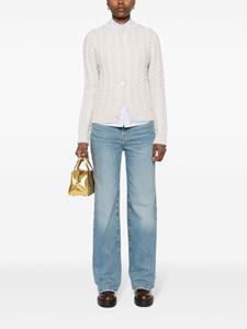 FRAME Le Jane high waist jeans met wijde pijpen - Blauw