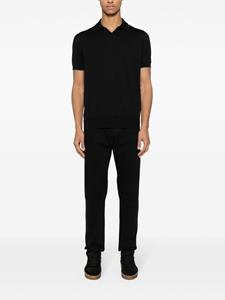 brunellocucinelli Brunello Cucinelli Katoenen poloshirt - Zwart