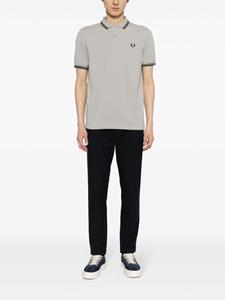 fredperry Fred Perry Poloshirt met borduurwerk - Grijs