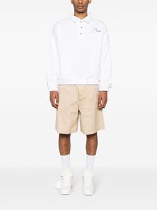 RHUDE Poloshirt met geborduurd logo - Wit