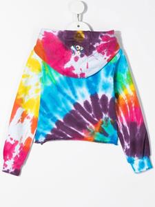 Barrow kids Hoodie met tie-dye print - Blauw