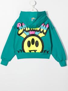 Barrow kids Hoodie met logoprint - Groen