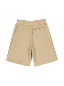 jacquemusl'enfant JACQUEMUS L'ENFANT Shorts met geborduurd logo - Beige