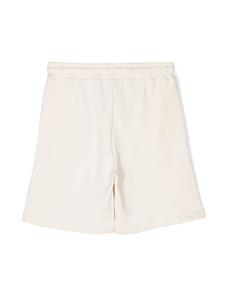 MSGM Kids Shorts met grafische print - Beige