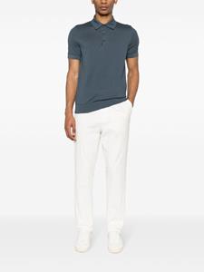 Brioni Piqué poloshirt - Blauw