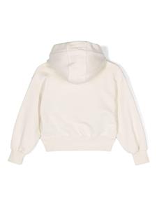 barrowkids Barrow kids Katoenen hoodie met print - Beige