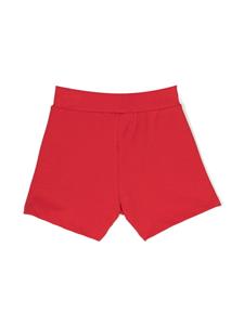 Monnalisa Trainingsshorts met pailletten - Rood