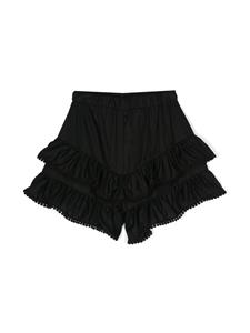 twinsetkids TWINSET Kids Sokken met pompon - Zwart