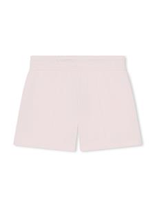 lanvinenfant Lanvin Enfant Katoenen shorts met geborduurd logo - Roze