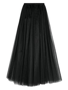 Alchemy x Lia Aram tulen maxi-rok - Zwart