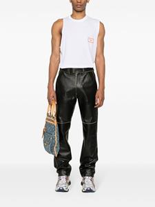 martinerose Martine Rose Tanktop met logoprint - Wit