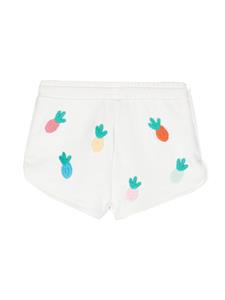 stellamccartneykids Stella McCartney Kids Shorts met borduurwerk - Wit