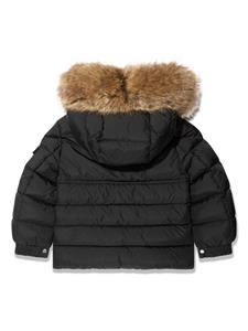 monclerenfant Moncler Enfant Donsjack met capuchon - Zwart