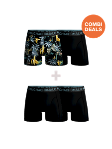 Jongens 2+2-pack Boxershorts Print