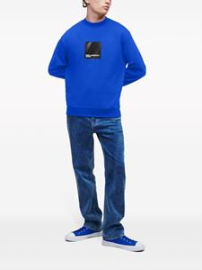 karllagerfeldjeans Karl Lagerfeld Jeans Sweater met logoprint - Blauw