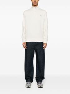 poloralphlauren Polo Ralph Lauren Polo Pony sweater met rits - Beige
