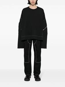 nicolasandreastaralis Nicolas Andreas Taralis Oversized sweater - Zwart