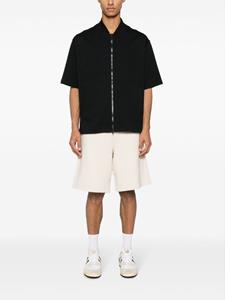 Herno Sweater met rits - Zwart