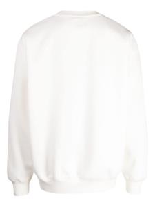 izzue Sweater met logopatch - Wit