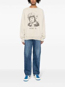 saintmxxxxxx SAINT MXXXXXX Sweater met print - Beige