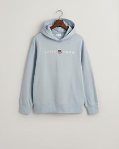 Gant Men Printed Graphic hoodie Blauw