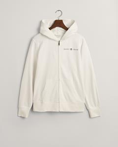 Gant Sweatjacke Herren Sweatjacke mit Kapuze PRINTED GRAPHIC (1-tlg)