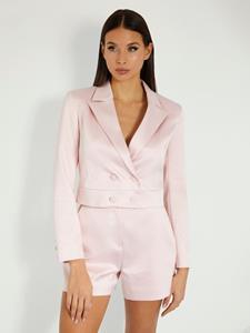 Guess Cropped Blazer Double-Breasted Sluiting