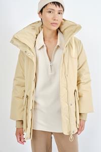 Embassy of Bricks and Logs Damen vegan Kurzer Parka Finley Sand