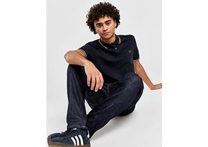 fredperry Fred Perry - Twin Tipped Navy/Snow White/Shaded Stone - Polo