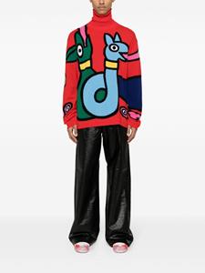 Walter Van Beirendonck Wollen trui - Rood