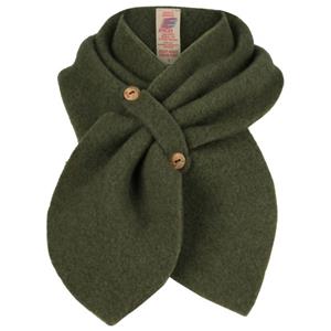 Engel - Kid's Fleecesjaal, olijfgroen
