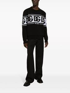 dolce&gabbana Dolce & Gabbana Trui met ronde hals - Zwart