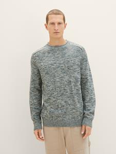 TOM TAILOR Strickpullover, mit Melange Optik