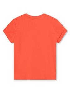 soniarykielenfant SONIA RYKIEL ENFANT Katoenen T-shirt met logo - Oranje
