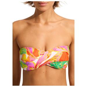 Seafolly - Women's Wonderland Twist Bandeau - Bikinitop, meerkleurig