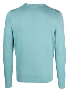 Malo Katoenen trui - Blauw