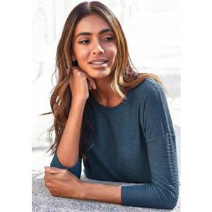 Vivance 3/4-Arm-Shirt, aus strukturierter Qualität