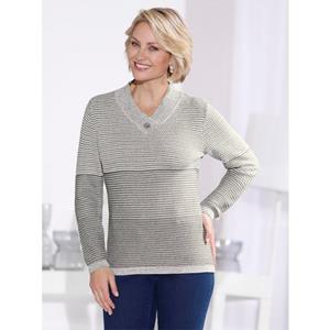 Classic Basics V-Ausschnitt-Pullover "Langarm-Pullover"