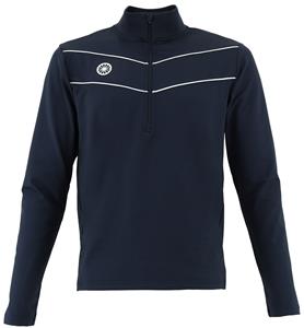 The Indian Maharadja Baroda Men Chevron Half Zip Sweater