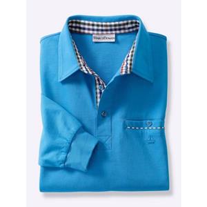 Marco Donati Poloshirt Shirt met lange mouwen (1-delig)