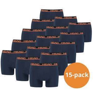 Head boxershorts Orange/Peacoat 15-Pack-XXL