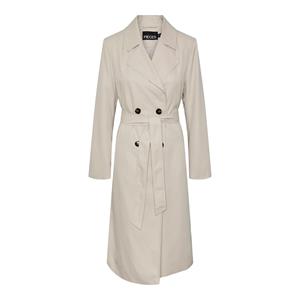 Pieces Lange trenchcoat, te strikken